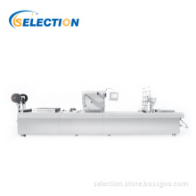 Automatic continuous drawing vacuum packaging machine